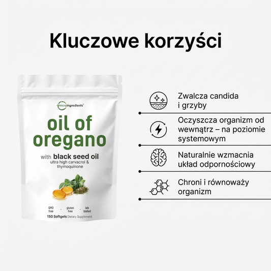 Purexa – olejek oregano z olejem z czarnuszki